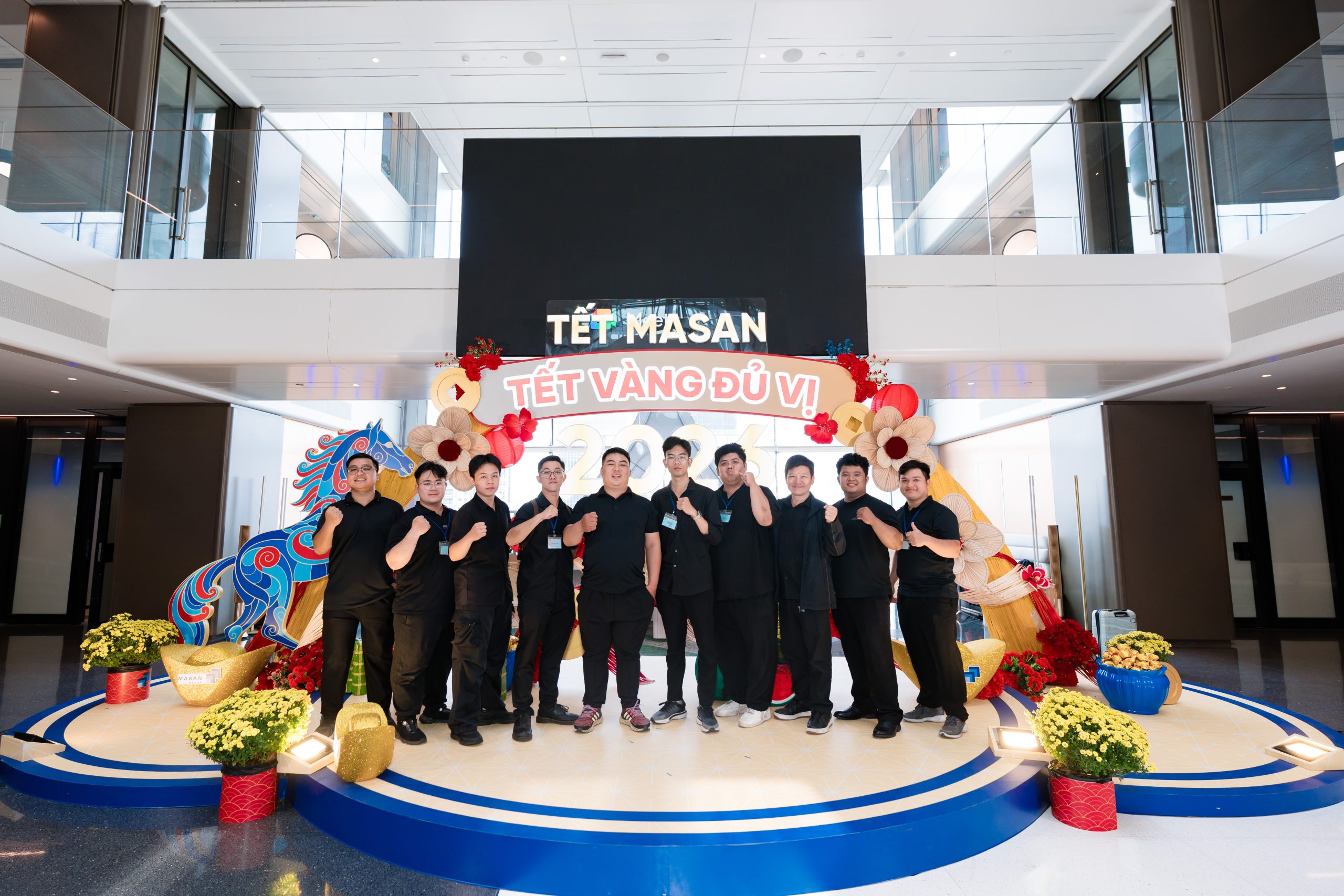 Tết Masan check-in